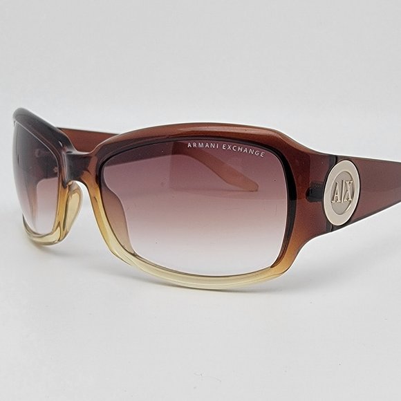 *SOLD* Armani Exchange AX062/S DC55F Brown Fade Frame Brown Lens Sunglasses - Picture 1 of 12